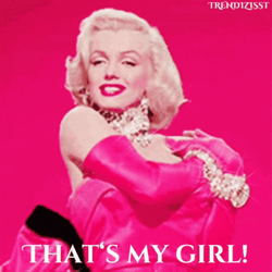 Marilyn Monroe Quotes Thats My Girl GIF