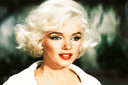 Marilyn Monroe Rolls Eyes GIF