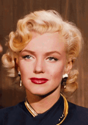 Marilyn Monroe Shock Reaction GIF