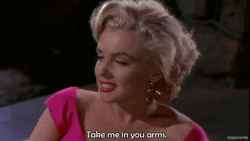 Marilyn Monroe Take Me Now In Your Arms GIF