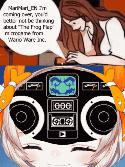 Marimari En Coming Over You Frog Flap GIF
