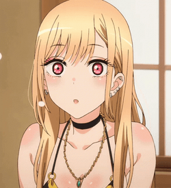 Marin Kitagawa Anime Cute Wink GIF