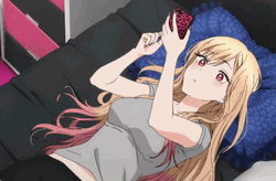 Marin Kitagawa Anime Phone Texting GIF