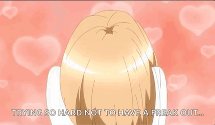 Marin Kitagawa Anime Pout Trying Hard GIF
