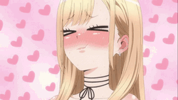 Marin Kitagawa Blushing Anime GIF