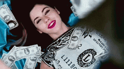 Marina In Bed Of Money