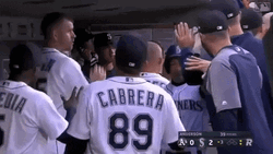 Mariners High Five GIF