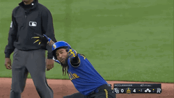 Mariners Win JP Crawford Playful Moves GIF