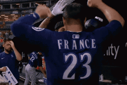 Mariners Win Tyler Lawrence France High Five GIF