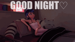 Marinette Good Night Lights Off GIF