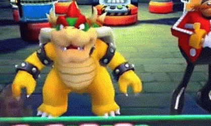 Mario And Sonic Bowser Olympic Games GIF