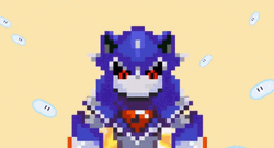 Mario And Sonic Metallix Ultra Combo Pixel GIF
