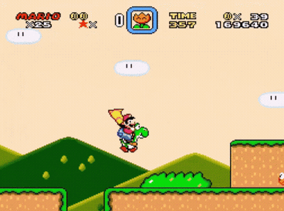 Mario And Yoshi GIF