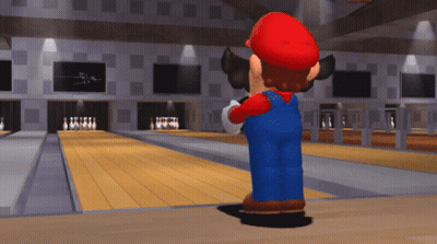 Mario Bowling GIF