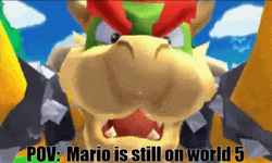 Mario Bowser GIF