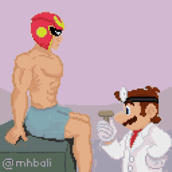 Mario Captian Falcon GIF
