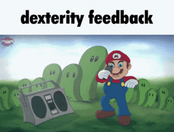 Mario Dexterity Feedback GIF