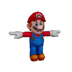 Mario Girando Sticker GIF
