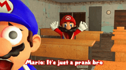 Mario Just Prank Bro GIF