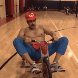 Mario Kart Funny Old Guy GIF