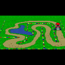 Mario Kart Map Fast Racing GIF