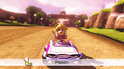Mario Kart Peach 1St Runner Up GIF