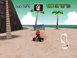 Mario Kart Spinning GIF