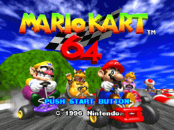 Mario Kart Start GIF
