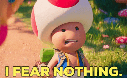 Mario Movie Toad GIF