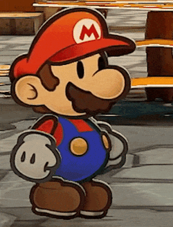 Mario Paper Mario GIF