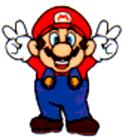 Mario Peace GIF