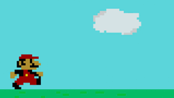 Mario Running And Jump Zaza GIF