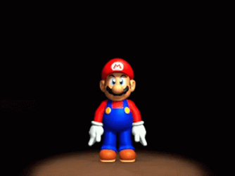 Mario Scattered Explosion Meme GIF
