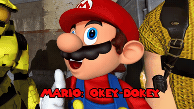 Mario Thumbs Up Okey Dokey