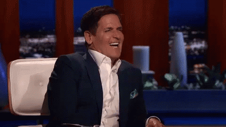 Mark Cuban Face Palm Laughing GIF