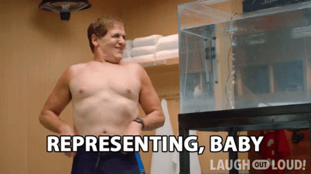 Mark Cuban Representing Baby GIF