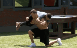 Mark Jansen Carry Guy Lunge GIF