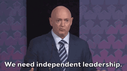 Mark Kelly Saying That We Need Independent Leadership