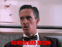Mark Metcalf School Has Begun GIF