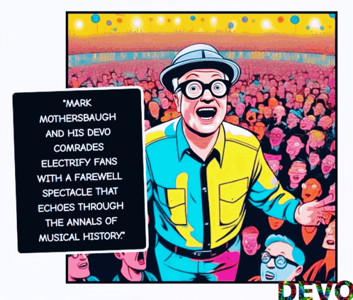 Mark Mothersbaugh And Devo Comrades Farewell GIF