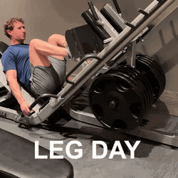 Mark Zuckerberg Leg Day Work Out GIF