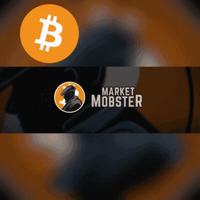 Market Mobster Banner With Bitcoin Symbol GIF