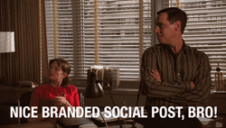 Marketing Nice Branded Social Post Mad Men GIF