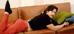 Markiplier Laying On Couch GIF