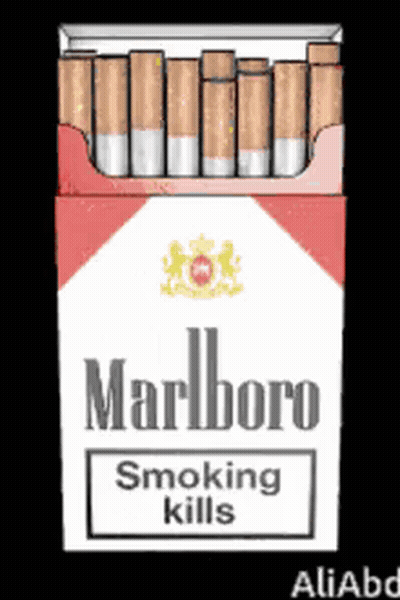 Marlboro Cigarettes Smoking Kills GIF