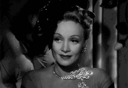 Marlene Dietrich Fake Smiling