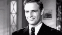 Marlon Brando Early Audition 1947 Lip Bite GIF