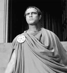 Marlon Brando Julius Caesar 1953 Pledge GIF