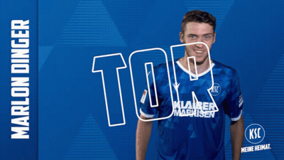 Marlon Dinger Man In Blue Shirt GIF