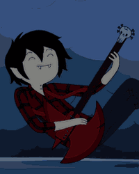 Marshall Lee Adventure Time Laughing Hysterically
